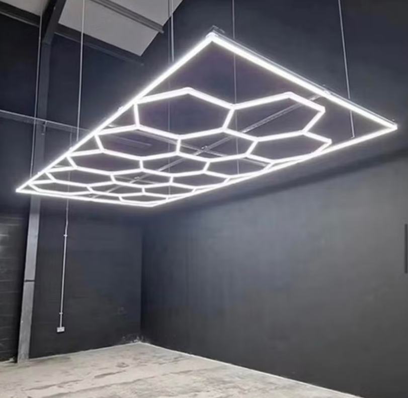 Hexagon LED Paneel – Professionele Honingraat Verlichting (485 x 244 cm)